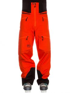 Ortovox MERINO GUARDIAN SHELL 3L [MI] pants M orange