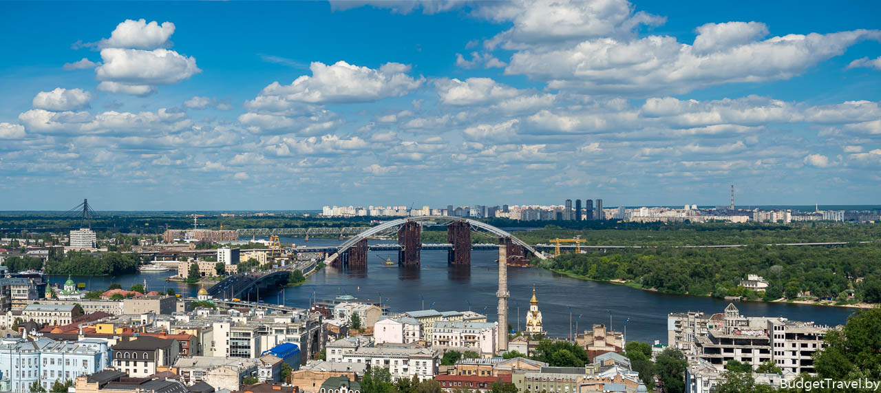 Панорама Киева с Андреевской церкви