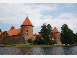 Тракайский замок на полуострове. Тракай → Архитектура