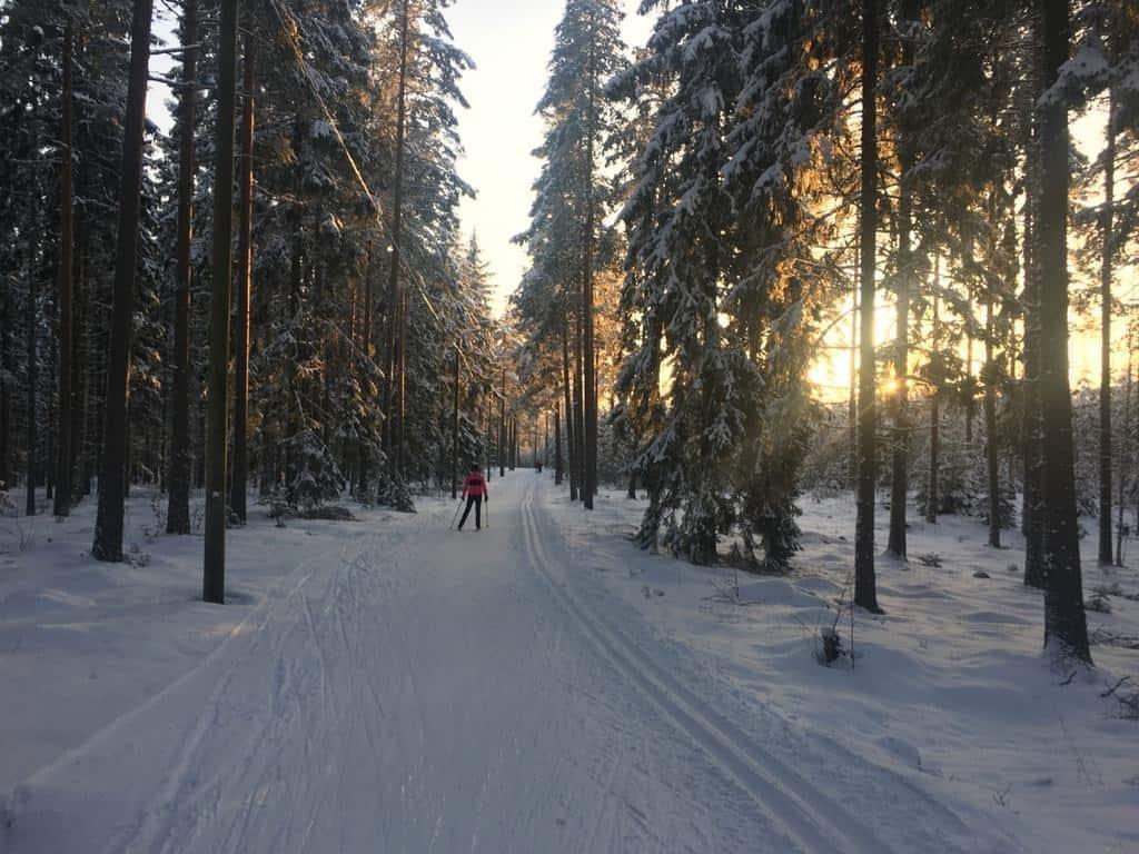 Weather in Finland by month: Perfect winter weather in February - Her Finland