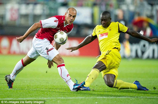Solid as a rock: Christopher Samba joined Anzhi from Blackburn for £12.3m last season
