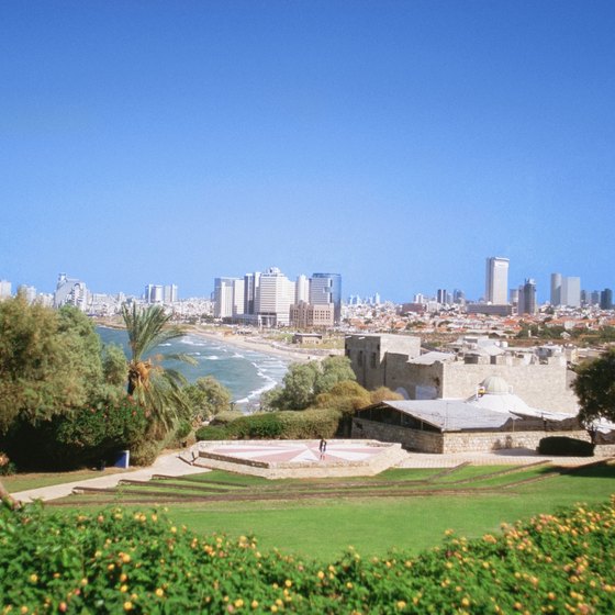 Tel Aviv is a modern city on the Mediterranean coast.