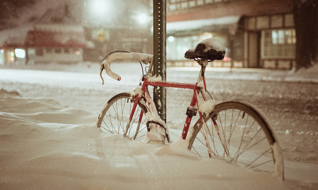 A good reason to invest in a winter bike. Photo by chuddlesworth