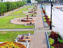 Lenin Square in Khabarovsk