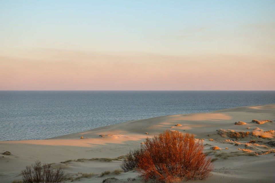 На здешних дюнах – чувствуешь себя как будто на другой планете. Фото: Илья КРУШЕВСКИЙ