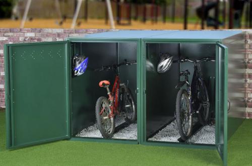 шкафы для хранения велосипедов
