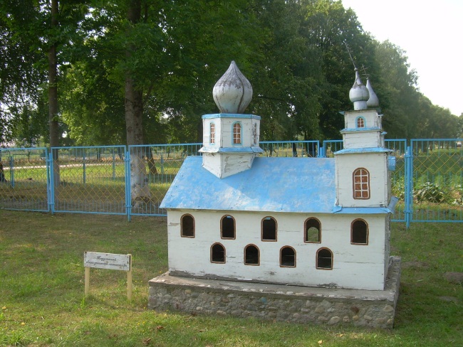 Макет Тадулинского монастыря.