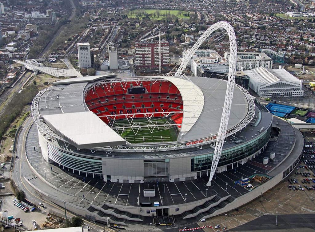 Новый стадион Уэмбли в Лондоне