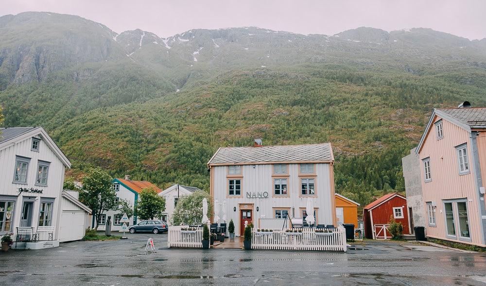 downtown mosjøen norway