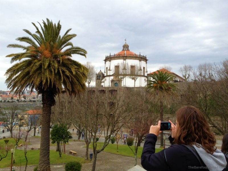 Micki Snapping Pics in Porto